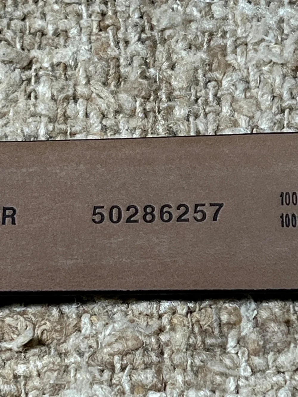 BOSS by Hugo Boss Men's Brown Leather Belt - Sz 42 - NEW!